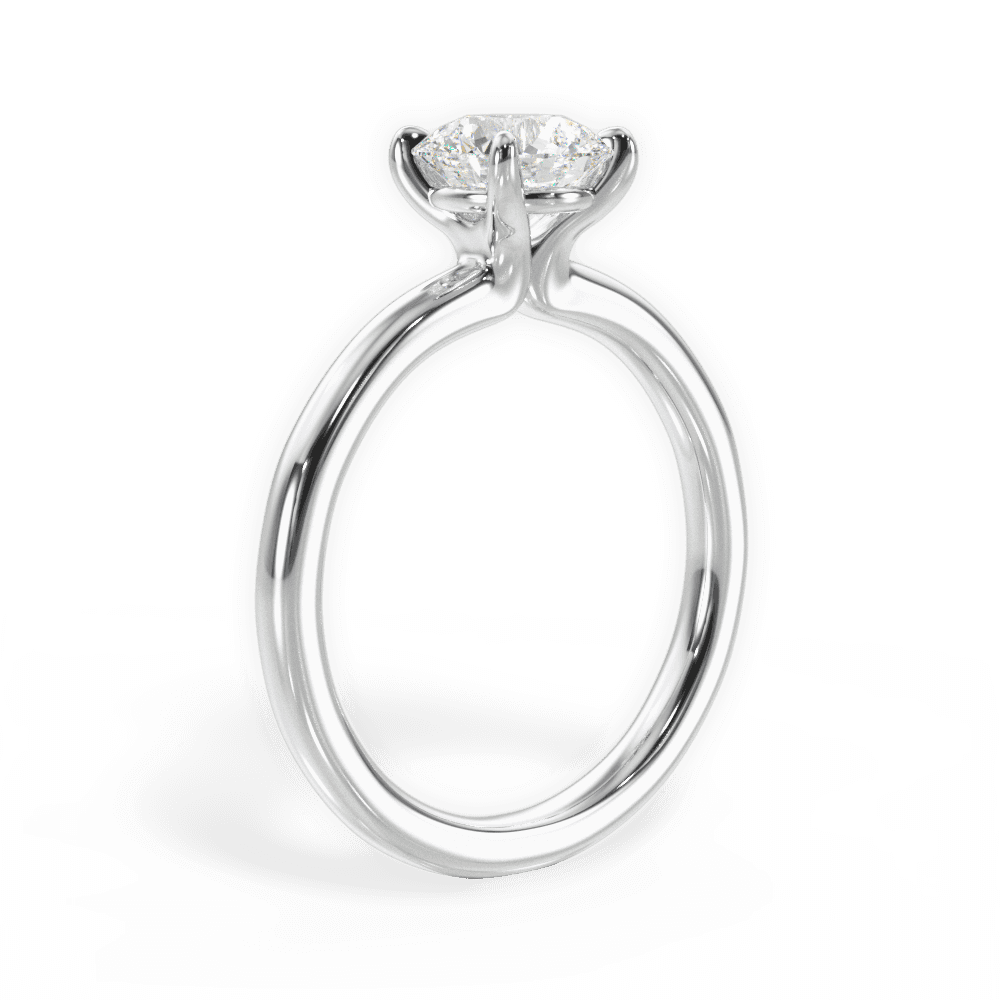 1.00 Ct D Renk 3Ex (Kesim, Simetri, Cila Mükemmel) Sertifikalı Pırlanta Yüzük