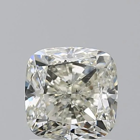 2.00ct Cushion brilliant Natural Diamond (Colour I, Clarity SI2, HRD Certified)