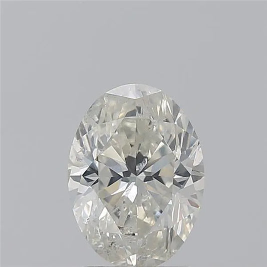 2.00ct Oval Natural Diamond (Colour H, Clarity SI2, HRD Certified)