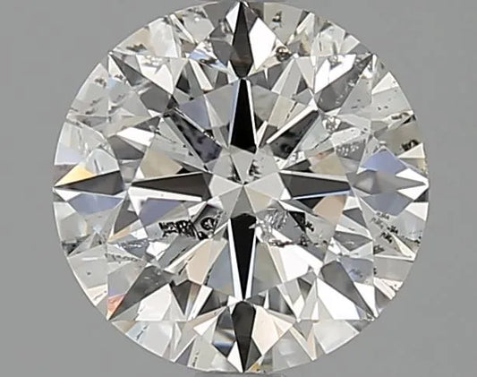 2.00ct Round Natural Diamond (Colour G, Clarity SI2, Cut EX, HRD Certified)