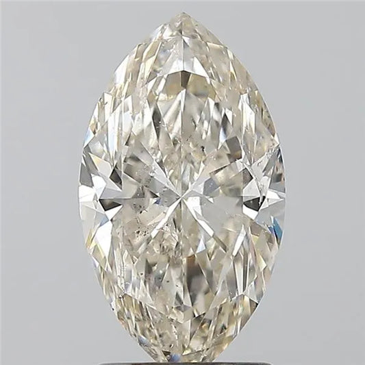 2.01ct Marquise Natural Diamond (Colour J, Clarity SI2, HRD Certified)