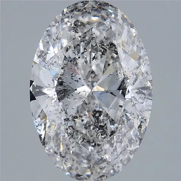 2.01ct Oval Natural Diamond (Colour F, Clarity SI2, HRD Certified)