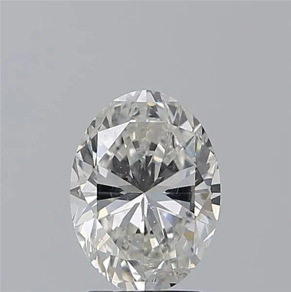 2.01ct Oval Natural Diamond (Colour H, Clarity SI2, HRD Certified)