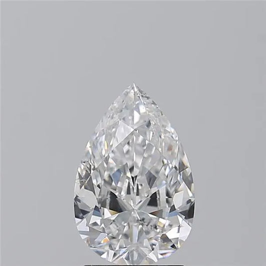 2.01ct Pear Natural Diamond (Colour D, Clarity SI2, GIA Certified)