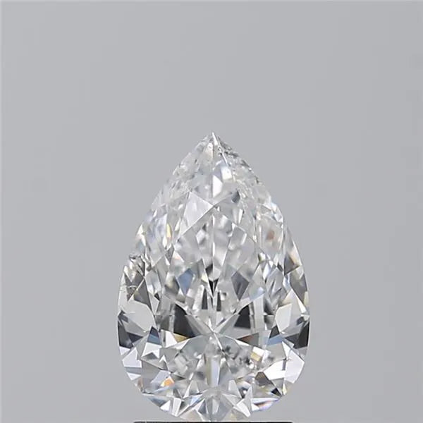 2.01ct Pear Natural Diamond (Colour D, Clarity SI2, GIA Certified)