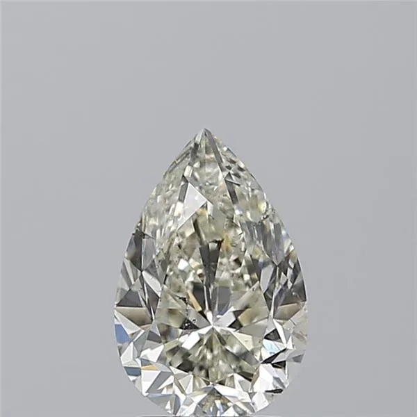 2.01ct Pear Natural Diamond (Colour J, Clarity SI2, HRD Certified)