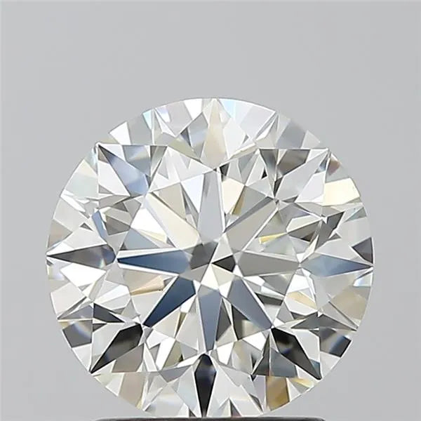 2.01ct Round Natural Diamond (Colour H, Clarity VS1, Cut EX, HRD Certified)
