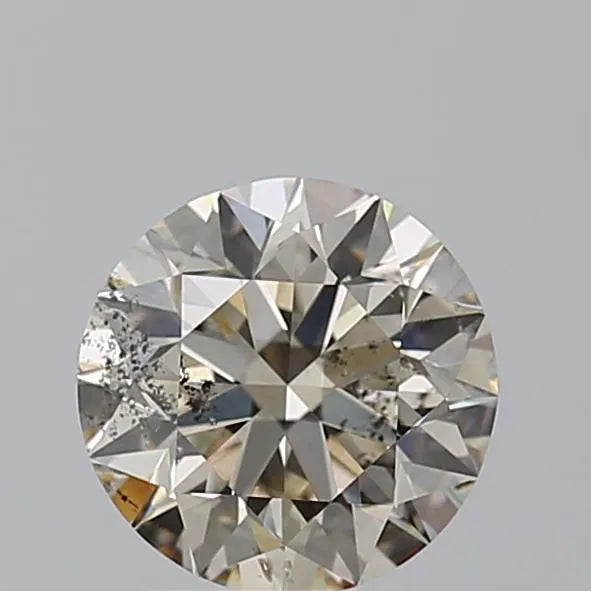 2.01ct Round Natural Diamond (Colour K, Clarity SI2, Cut EX, HRD Certified)