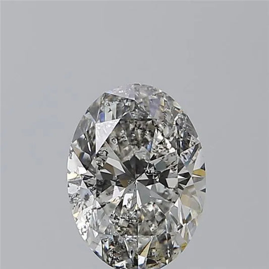 2.02ct Oval Natural Diamond (Colour G, Clarity SI2, HRD Certified)