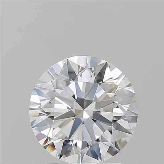 2.17ct Round Natural Diamond (Colour D, Clarity IF, Cut EX, GIA Certified)