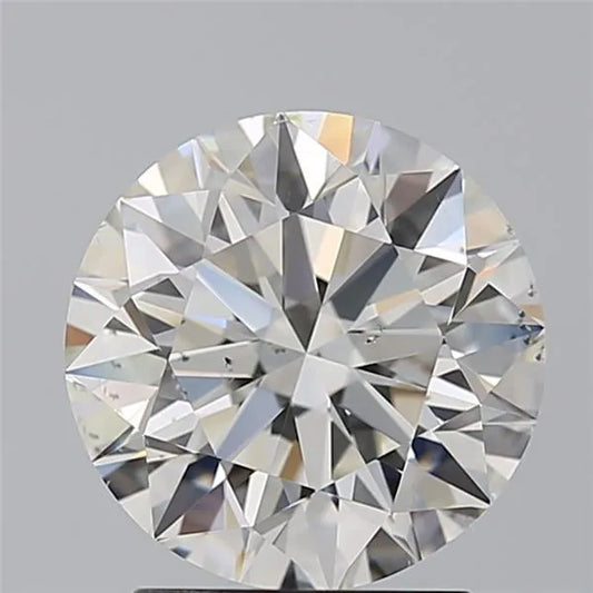 2.27ct Round Natural Diamond (Colour H, Clarity SI1, Cut EX, HRD Certified)