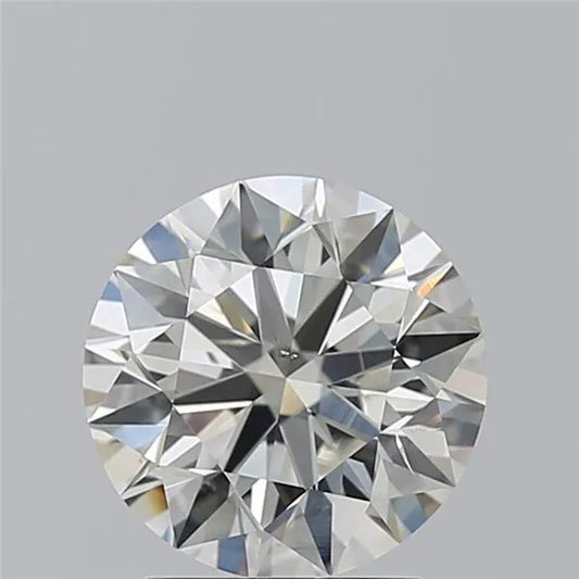 2.50ct Round Natural Diamond (Colour G, Clarity SI1, Cut EX, GIA Certified)
