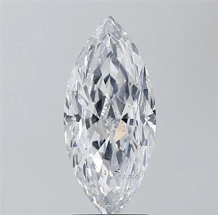 2.51ct Marquise Natural Diamond (Colour D, Clarity SI2, HRD Certified)