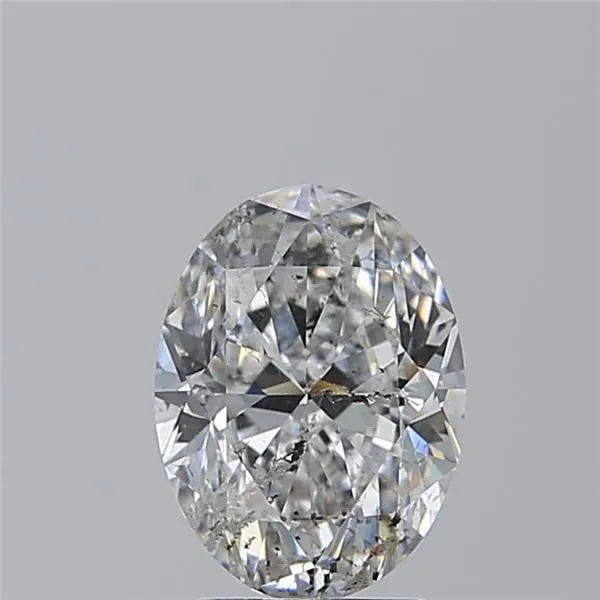 2.51ct Oval Natural Diamond (Colour E, Clarity SI2, HRD Certified)