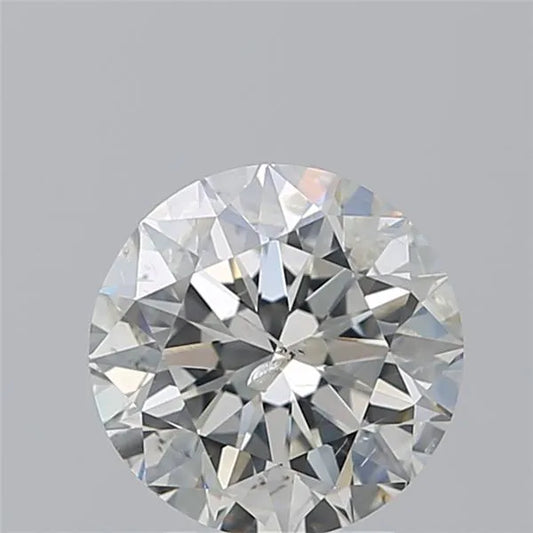 2.51ct Round Natural Diamond (Colour F, Clarity SI2, Cut VG, HRD Certified)