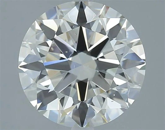2.52ct Round Natural Diamond (Colour H, Clarity SI1, Cut EX, HRD Certified)