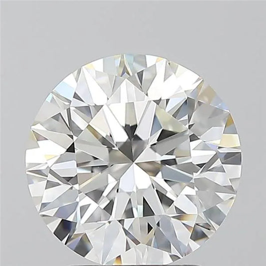 2.55ct Round Natural Diamond (Colour F, Clarity VVS2, Cut EX, HRD Certified)