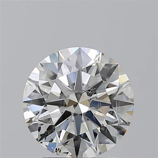 2.56ct Round Natural Diamond (Colour G, Clarity SI1, Cut EX, HRD Certified)