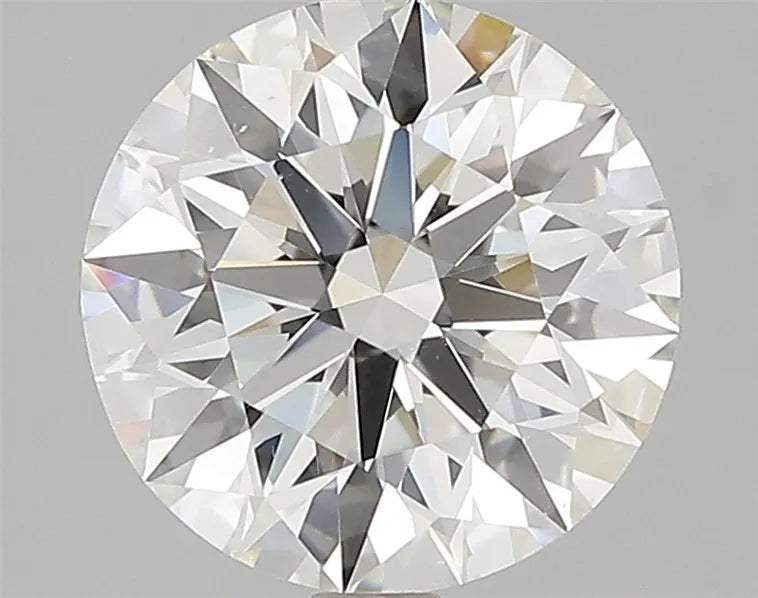 2.57ct Round Natural Diamond (Colour H, Clarity VS2, Cut EX, HRD Certified)