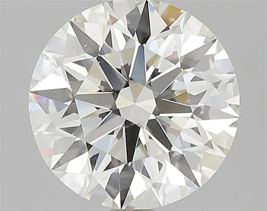 2.57ct Round Natural Diamond (Colour H, Clarity VS2, Cut EX, HRD Certified)