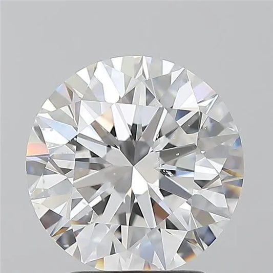 2.70ct Round Natural Diamond (Colour D, Clarity SI1, Cut EX, GIA Certified)