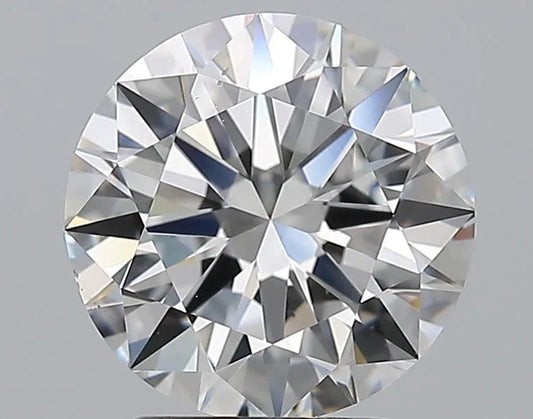 2.81ct Round Natural Diamond (Colour D, Clarity VS2, Cut EX, GIA Certified)