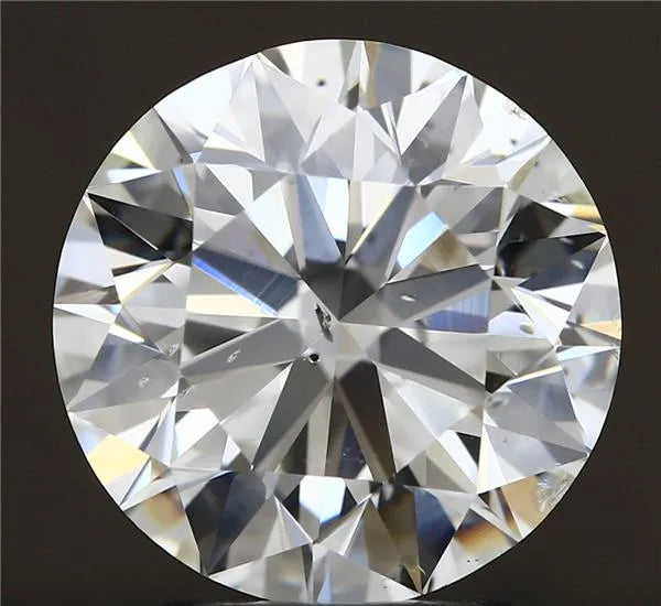 2.84ct Round Natural Diamond (Colour H, Clarity SI1, Cut EX, HRD Certified)