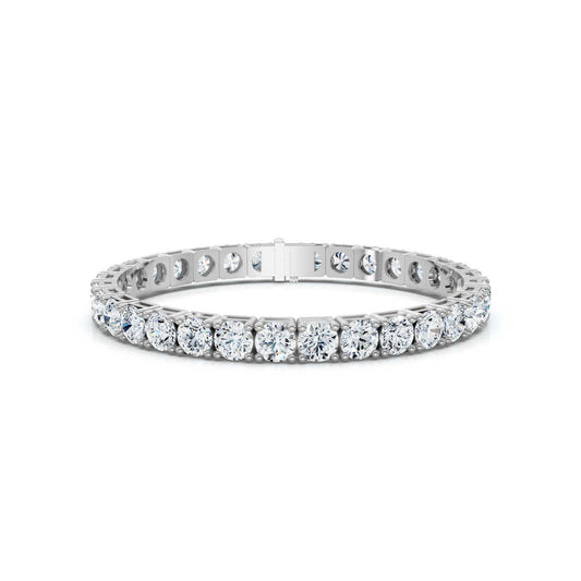 20.0 ct Toplam Su Yolu Pırlanta Bileklik EF VVS VS