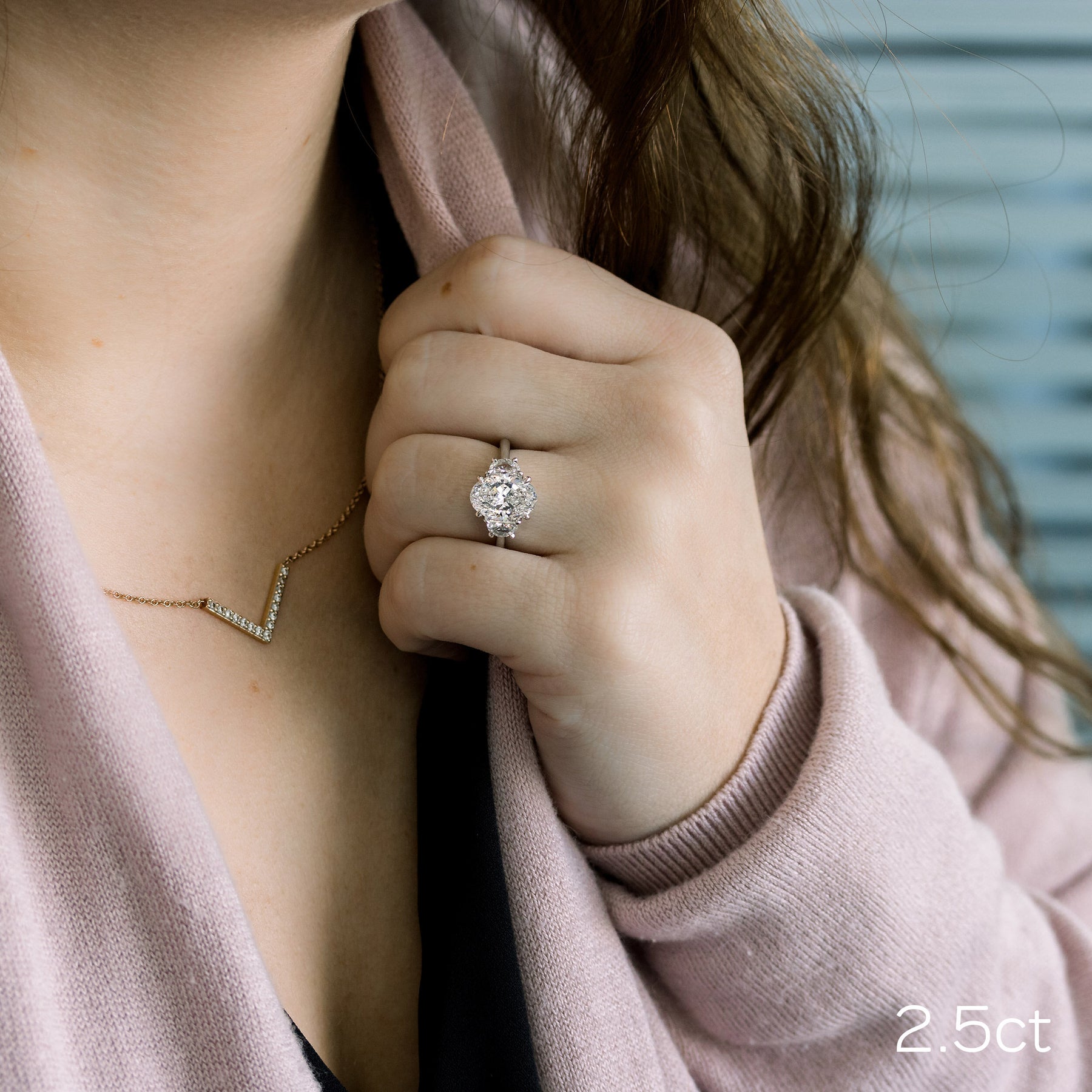 Yarım Ay Oval 2.0 - 4.0 ct