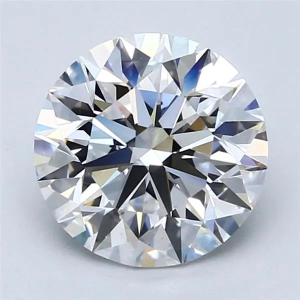 3.01ct Round Natural Diamond (Colour D, Clarity VS2, Cut EX, GIA Certified)