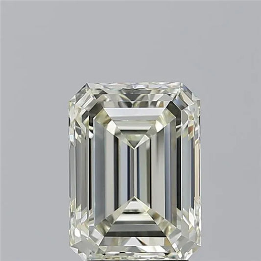 3.21ct Emerald Natural Diamond (Colour K, Clarity IF, HRD Certified)