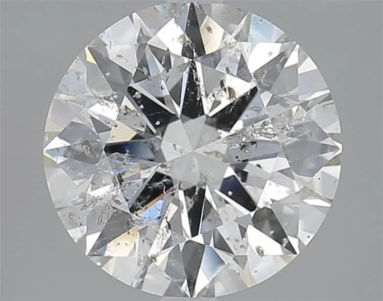 3.51ct Round Natural Diamond (Colour G, Clarity SI2, Cut EX, HRD Certified)