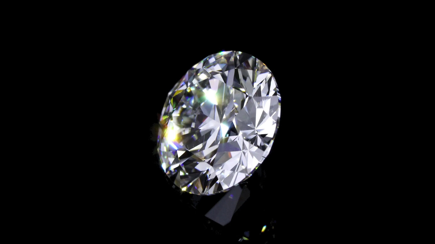 4.02ct Round Natural Diamond (Colour D, Clarity VVS1, Cut EX, GIA Certified)