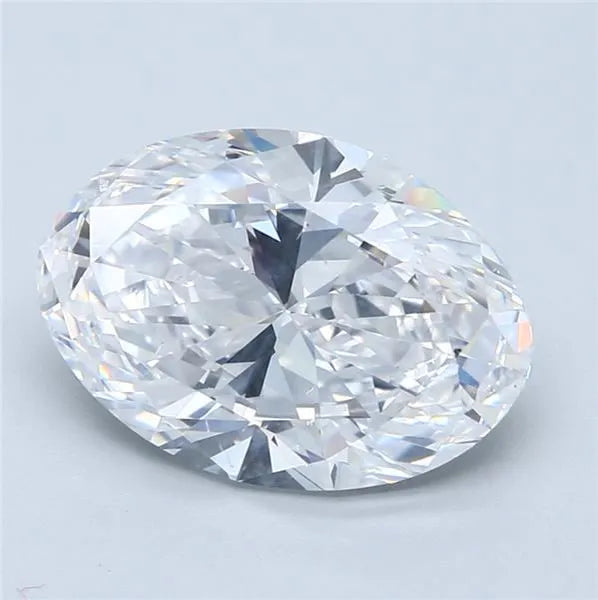 5.01ct Oval Natural Diamond (Colour D, Clarity SI2, GIA Certified)