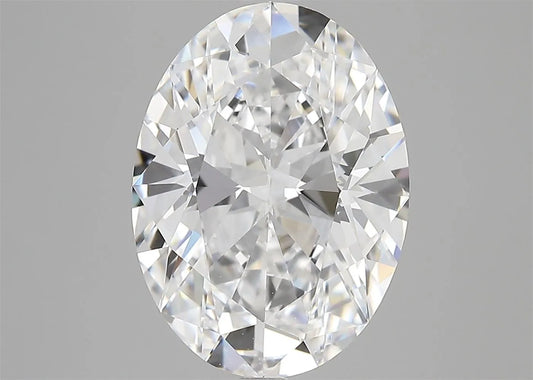 6.02ct Oval Natural Diamond (Colour D, Clarity VVS2, GIA Certified)