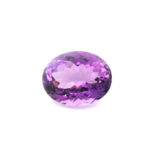 6.04ct Oval Natural Amethyst (Colour Purple, Clarity Eye Clean, Cut Faceted)