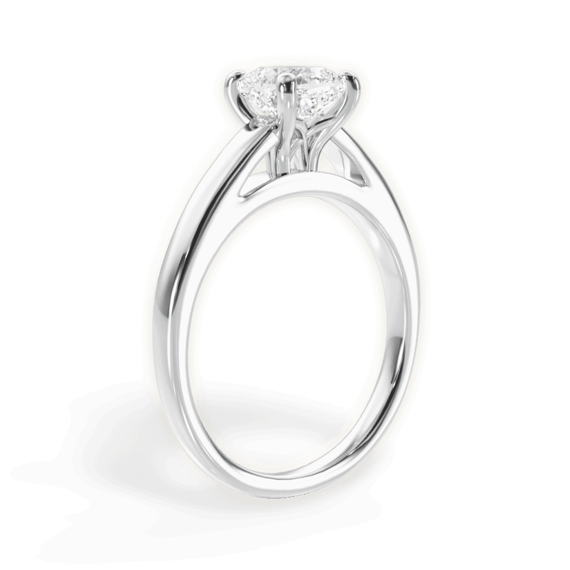 1.60 Ct D Renk VS1 Berraklık Cushion Pırlanta Yüzük