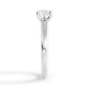 1.60 Ct D Renk VS1 Berraklık Cushion Pırlanta Yüzük media 5