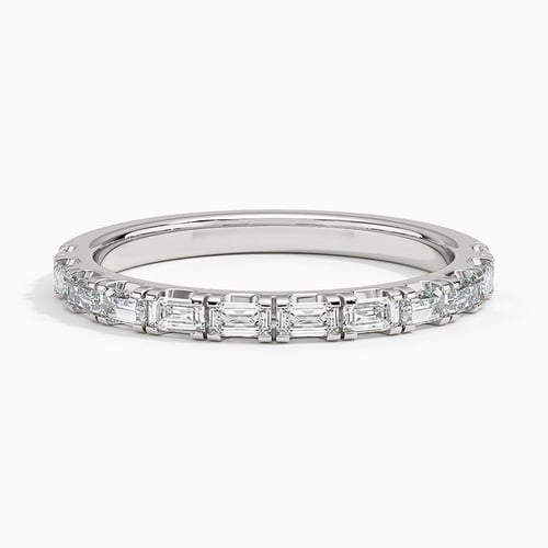 Emerald Cut Diamond Eternity Ring