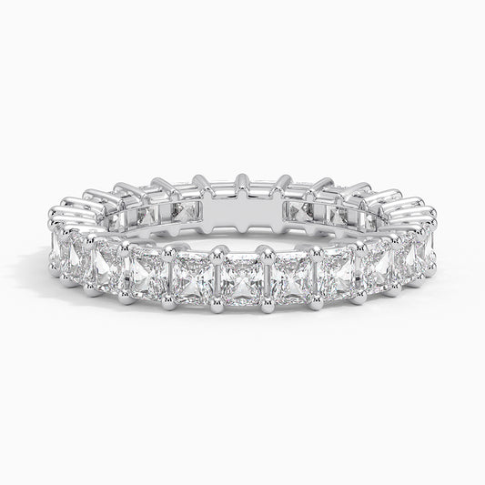 Radiant Cut Diamond Eternity Ring