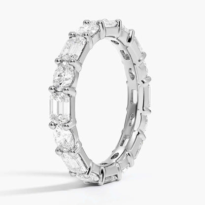 Emerald ve Oval Kesim Pırlantalı Tamtur Yüzük