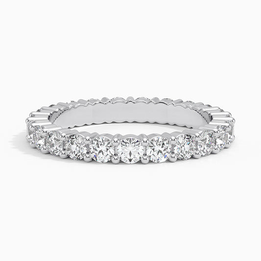 Total 2.00 ctw. Round Diamond Eternity Ring