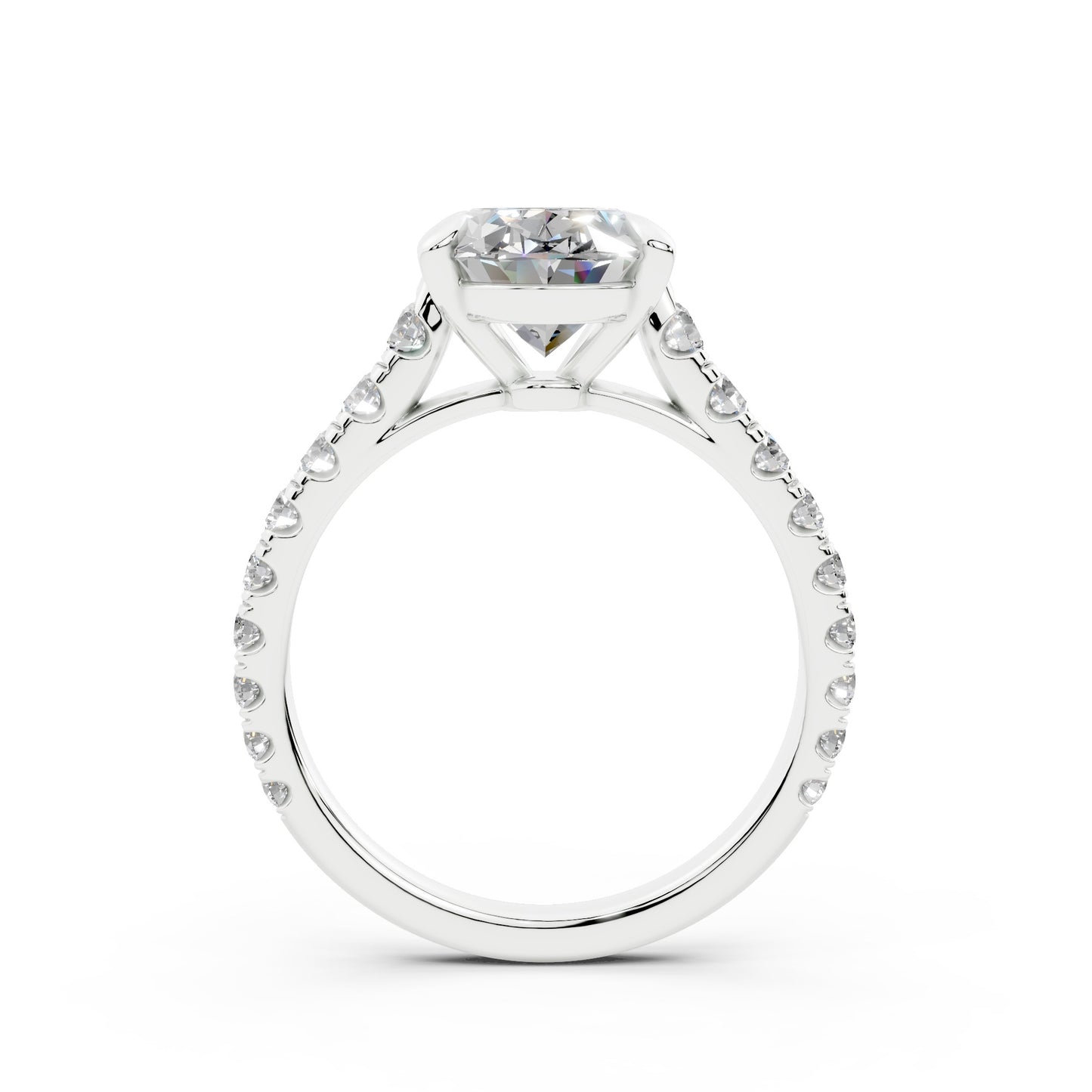 CARTIER 1895 OVAL 4.0 ct