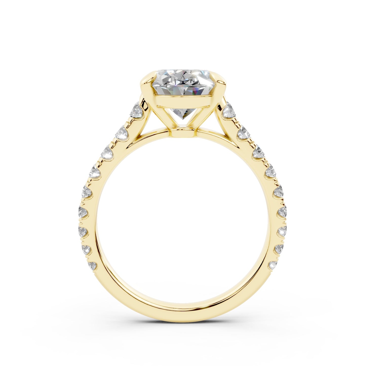 CARTIER 1895 OVAL 4.0 ct