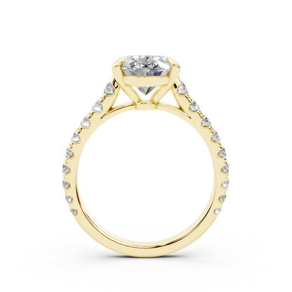 CARTIER 1895 OVAL 4.0 ct