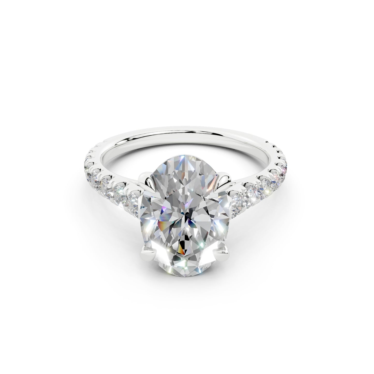 CARTIER 1895 OVAL 4.0 ct