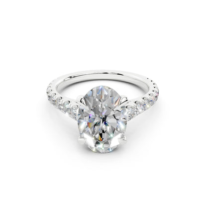 CARTIER 1895 OVAL 4.0 ct