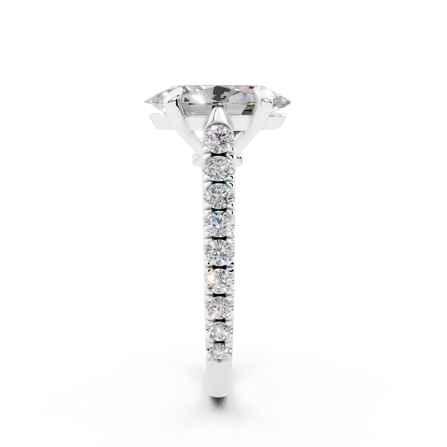 CARTIER 1895 OVAL 4.0 ct
