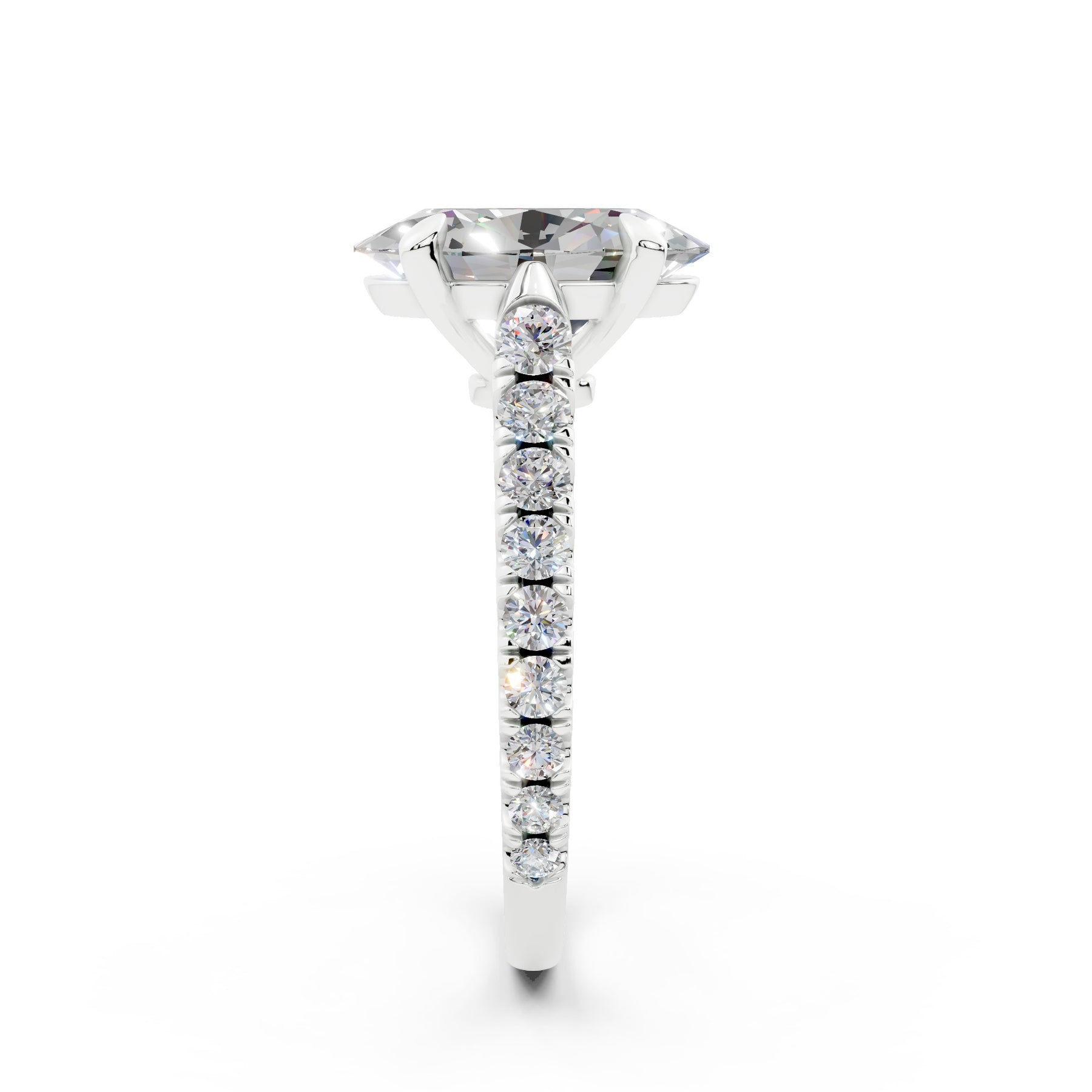 CARTIER 1895 OVAL 4.0 ct
