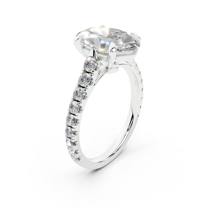 CARTIER 1895 OVAL 4.0 ct